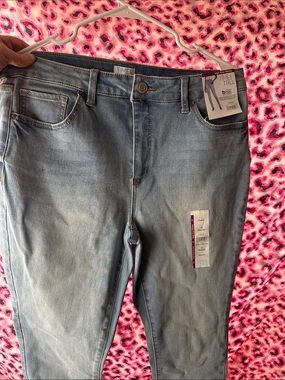 Time and Tru Light Blue Straight Leg Jeans